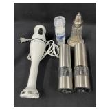 Hand Blender, Salt & Pepper Shakers