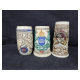 (3) Texas Renaissance Festival Steins