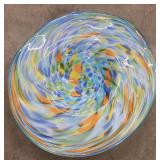 Hand Blown Rainbow Glass Table Decor