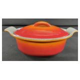 Le Creuset Flame Red Casserole Dish (7in)