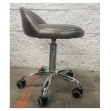 Small Adjustable Rolling Stool (27in)