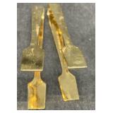 (2) Vintage HIC 18-8 Stainless Steel Miniature 4in