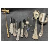 Stainless Steel Serving Spoons,Tongs & More