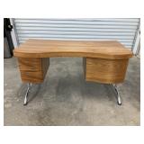 Danish Modern Desk 3 Drawer Bespoke Handmade