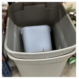 (2) Medium Size  Sterilite Plastic Totes & More