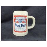 Bud Dry Stein