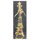 Metal Christmas Tree Decor 30in