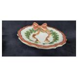 Fitz & Floyd Christmas Bowl 9.5"