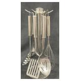 (7) Pieces Stainless Steel Cooking Utensils
