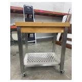 Cucina Americana Stainless Steel Utility Cart