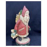 16 in. House of Hatten Large Santa Claus w/Goose