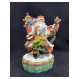 8 in. T. Flickinger Musical Santa Claus
