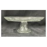 Round Glass Cake Stand (4.5in)