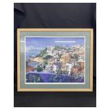 Vista Del Viejo San Juan Framed Art Print