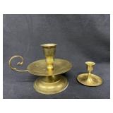 Brass Candlestick Holders