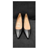 Brooks Brothers Black Leather Pumps