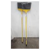 (2) Rubbermaid Angle Brooms