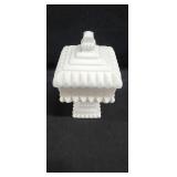 Westmoreland Milk Glass Pedestal Candy Dish