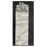 1986 ARTHUR COURT Aluminum "Rabbits" Marble Cheese