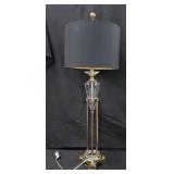 John Richard 3 Way Crystal Lamp W/Shade