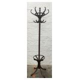 Wood Coat/Hat Rack (74.5in)