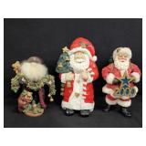 (3) Santas