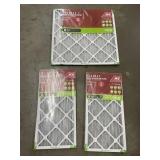 (3) Basic Pleated Air Filters