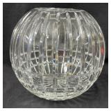 Beautiful Ceskci Crystal Bowl (8in)