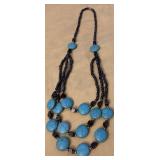 Turquoise Beaded Necklace