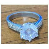 Silver Zirconia Ring 925