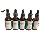 (5) Bottles Adya Clarity Ionic Sulfate Minerals