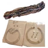 (2) NWT Feux Pears and Beads