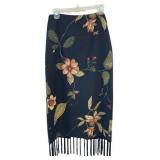 Fringe Long Skirt (Sz 4)