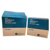 (2) Open Boxes of Surgical Masks
