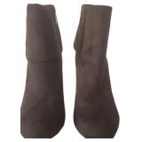Forever Brown Suede Boots Sz 7.5