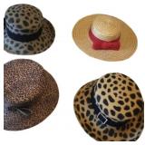 (4) Ladies Hats