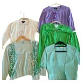 (5) Cardigans Sz M to XL