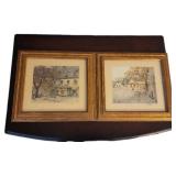 (2) 12"×11" Custom Framed Prints