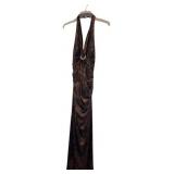 Betsy & Adam Animal Print Gown (Sz6)