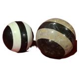 Stone orbs