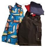 Mens Swim Trunks Sz S