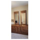 Dresser w/ 2 Mirrors