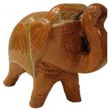 Glazed Terracotta Elephant