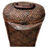 Basket Bin with Lid