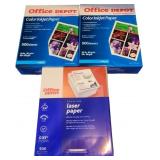 3 Reams of office paper