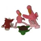 (4) Beanie Babies