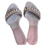 Lilac Formal Enzo Angiolini Kitten Heel Sandals