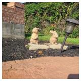 Outdoor Bunny Decor