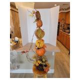 42in Fall Porch Decorative Pumpkins