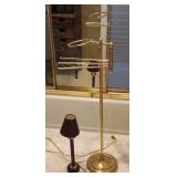 Towel Rack + Small Lamp